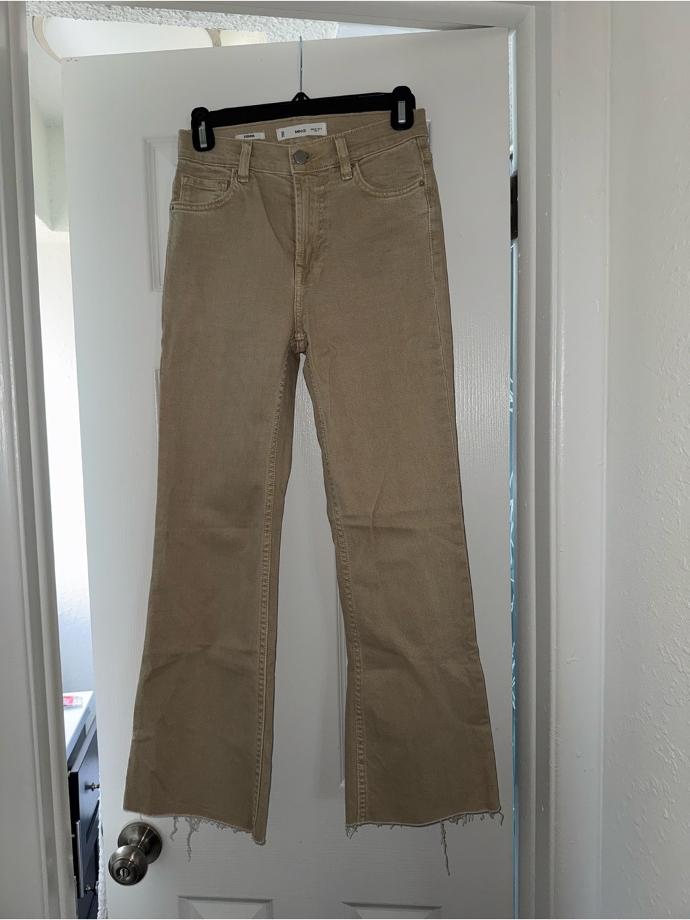 Mango Sienna Cropped Jean